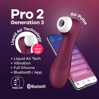 Pro 2 Generation 3 Connect App - Vibrateur Clitoridien - Satisfyer