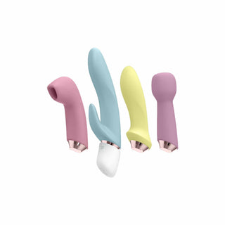 Marvelous Four - 4 Vibrateurs interchangeables - Satisfyer