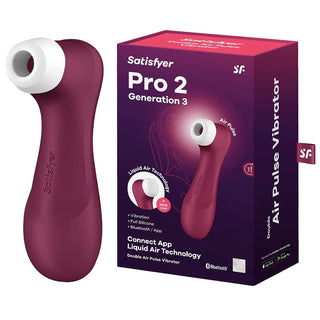 Pro 2 Generation 3 Connect App - Vibrateur Clitoridien - Satisfyer