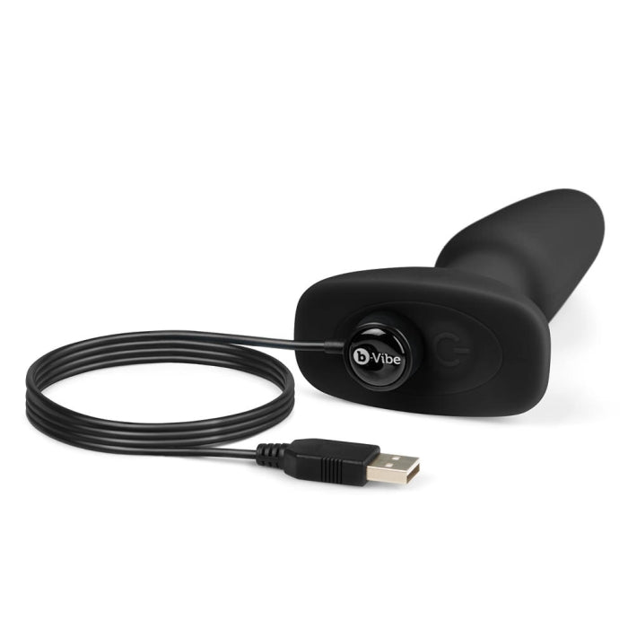 Rimming Plug 2 B-Vibe - Vibrating Anal Plug with Analingus Beads - LEO Plaisir Rimming Plug 2 B-Vibe - Vibrating Anal Plug with Analingus Beads - LEO Plaisir