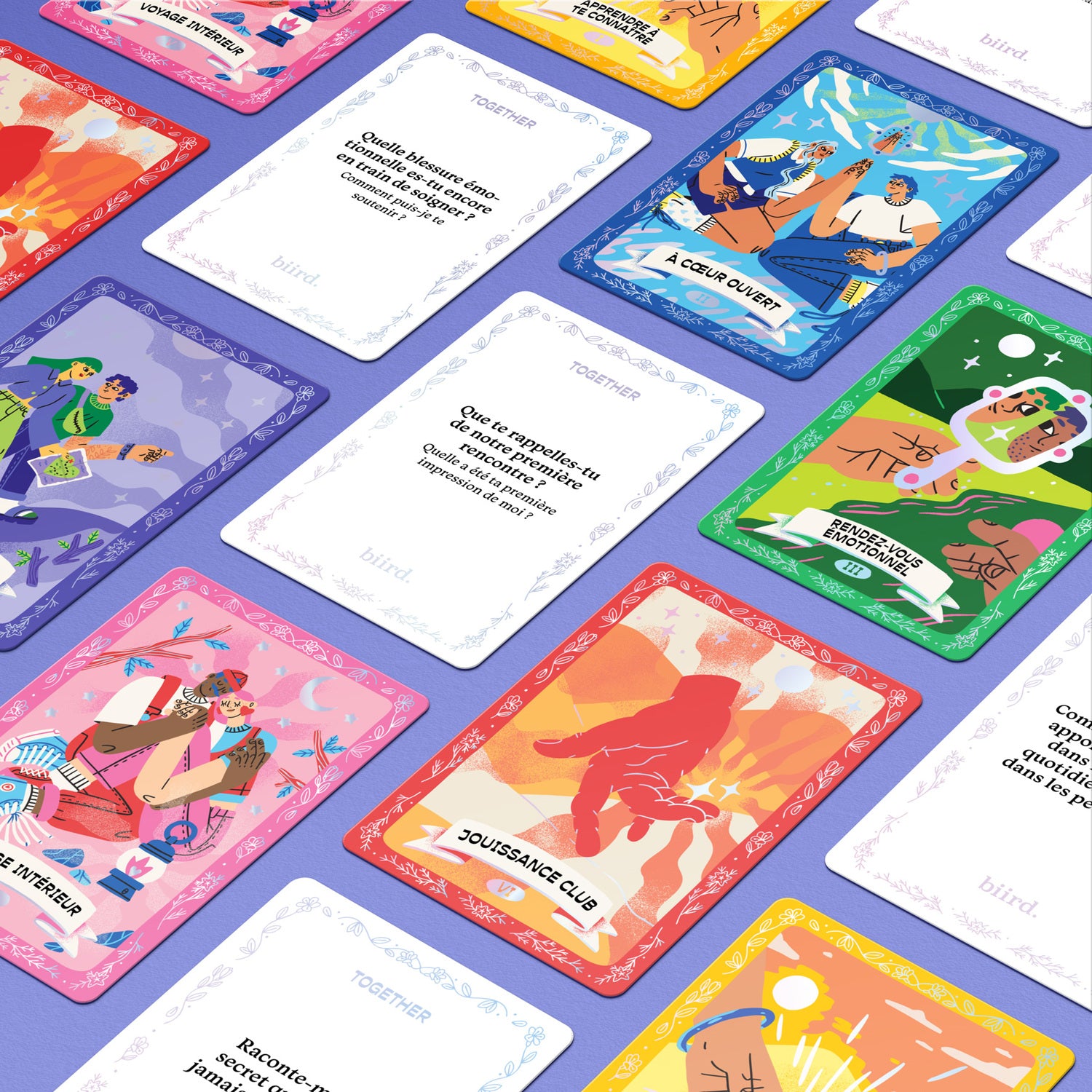 Together - Jeu de Conversation pour Couple - Biird