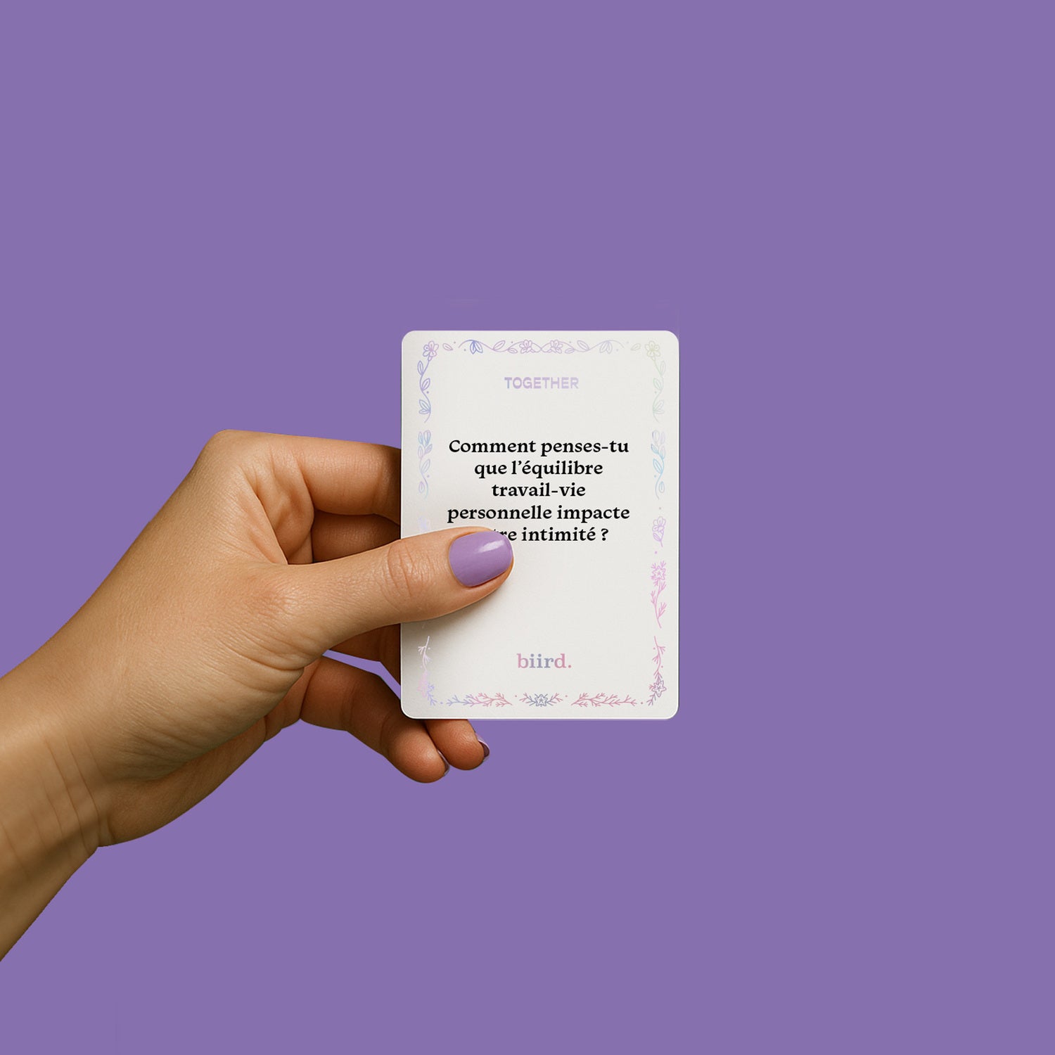 Together - Jeu de Conversation pour Couple - Biird