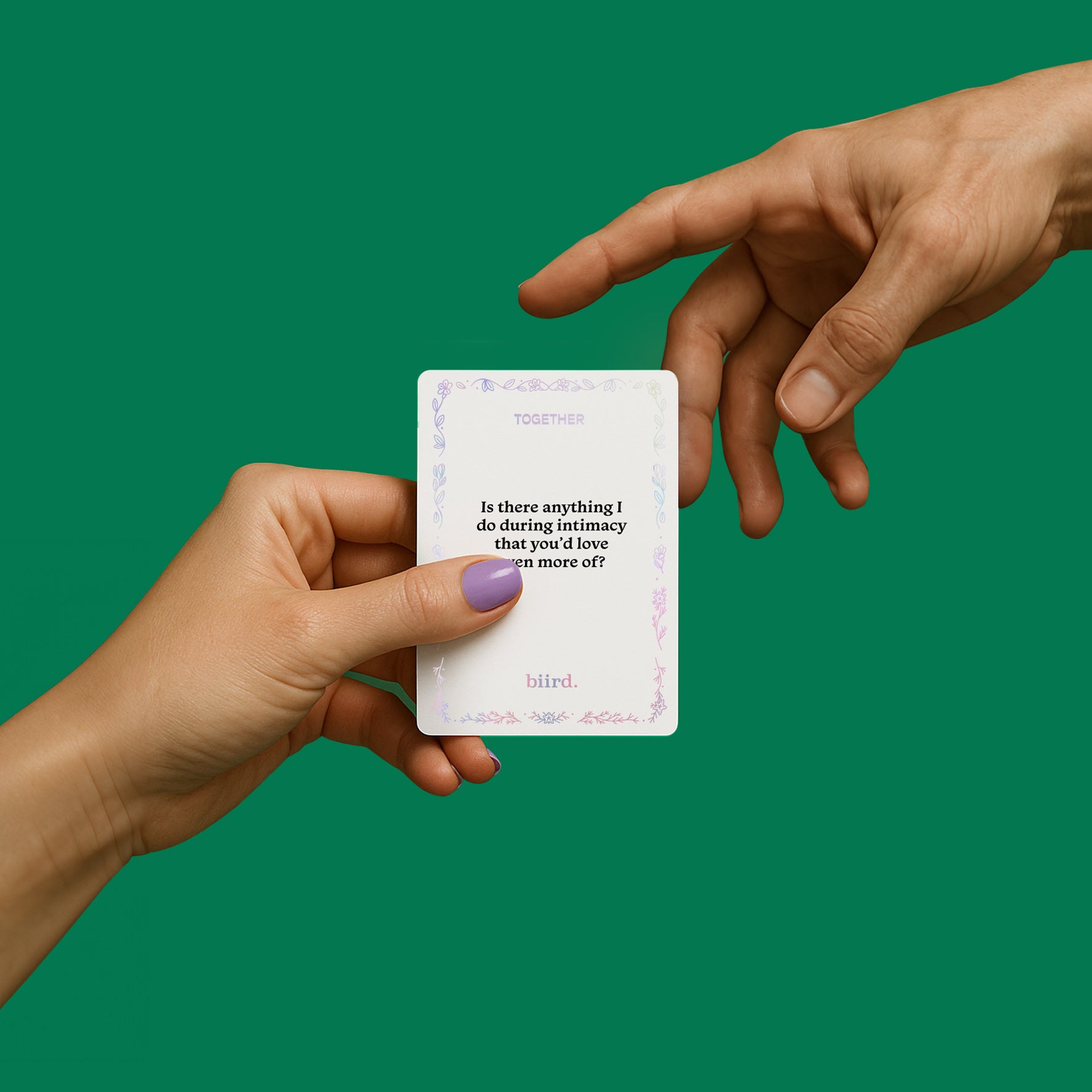 Together - Jeu de Conversation pour Couple - Biird
