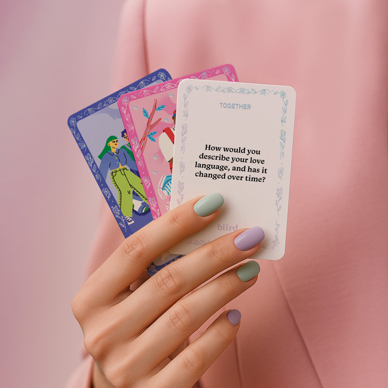 Together - Jeu de Conversation pour Couple - Biird