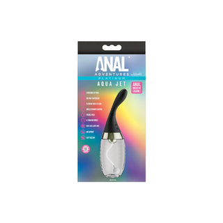 Aqua Jet – Douche anale vibrante rechargeable – Blush