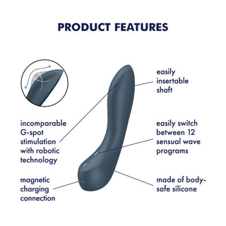 G-Spot Wave 4 – Stimulateur de point G robotique – Satisfyer