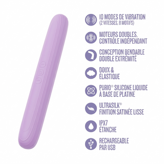 Double Ended Silicone Vibe