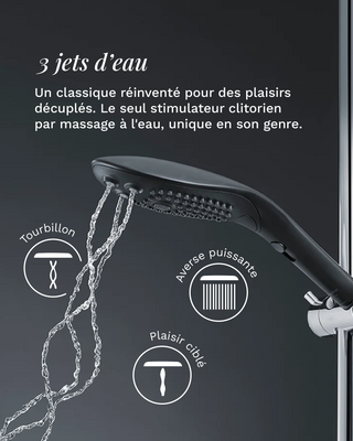 Wave - Pommeau de Douche avec Jets de Stimulation - Womanizer