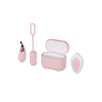 Wanderlust – 2-Piece Vibrator Set with Remote – Blush