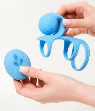 Snail Jovi Arc – Vibrating Couples' Cock Ring – SVibe