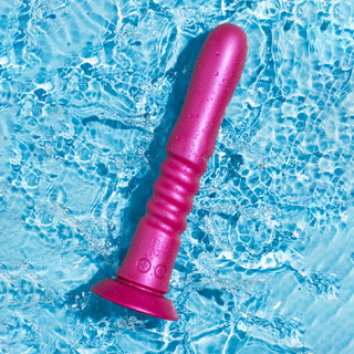 Jiggle - Dildo vibrant avec va-et-vient - ROMP