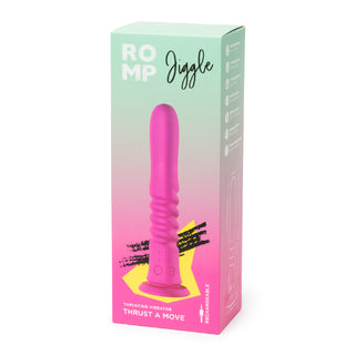 Jiggle - Dildo vibrant avec va-et-vient - ROMP