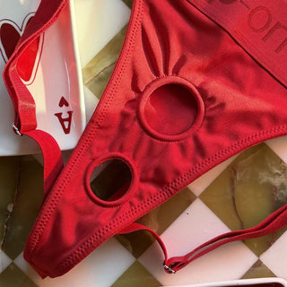 Harnais Lingerie Unique — Harnais à deux anneaux — Strap-On Me