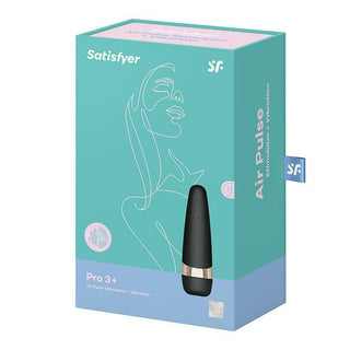 Pro 3+ - Vibrateur Clitoridien à Ondes de Pression - Satisfyer